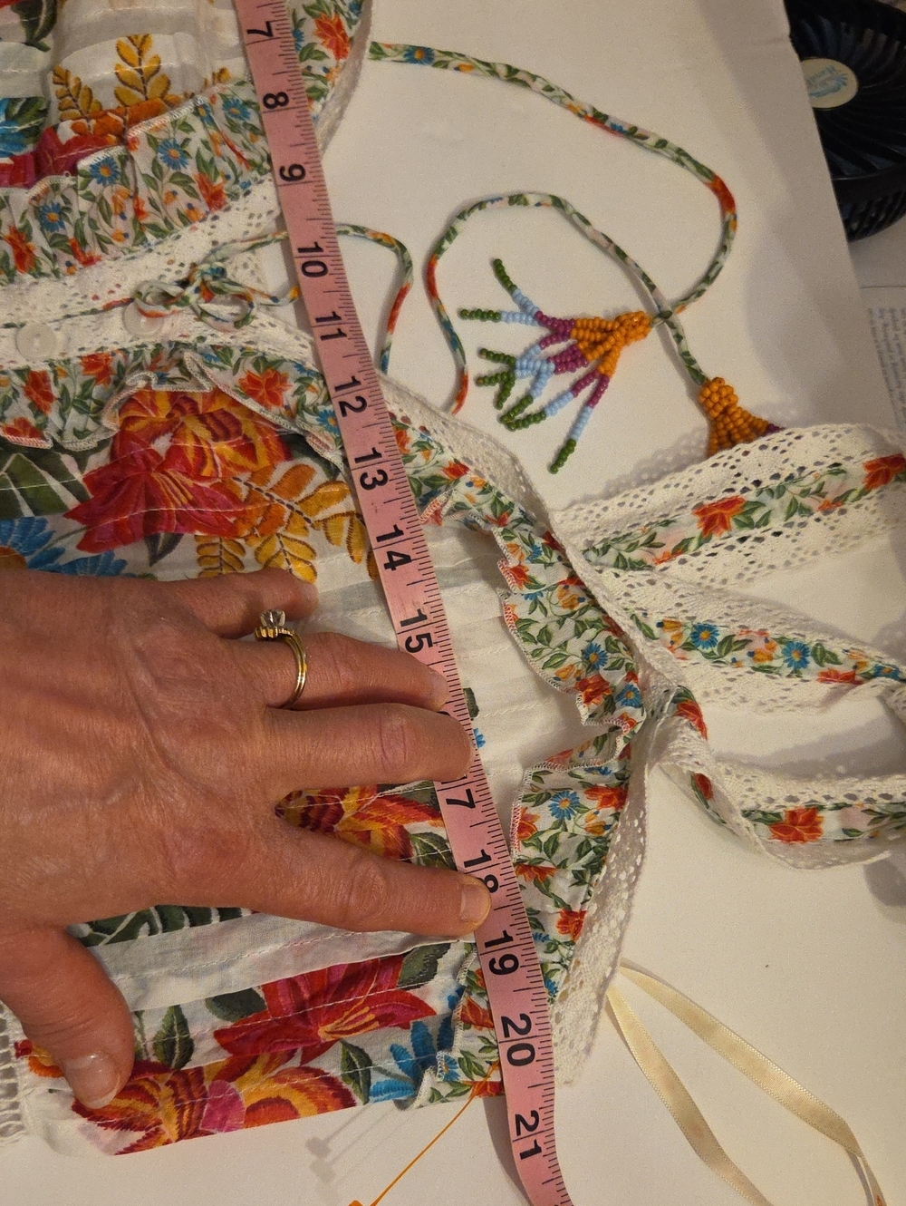 FARM RIO BLOOM GARDEN 2 PIECE -MAXI SKIRT W/TOP - Picture 14 of 16